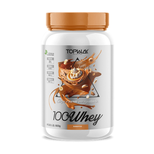 Whey Protein Topway Nutrition Sabor Banoffe 900g